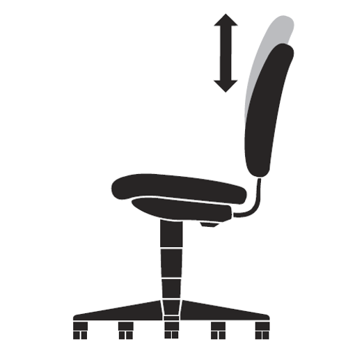 Chair Mechanisms Back Height Adjustment Office Ready