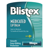 Blistex® Medicated Lip Balm, SPF 15, 0.15 oz Lip Balms - Office Ready