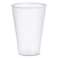 Dart® High-Impact Polystyrene Cold Cups, 14 oz, Translucent, 50 Cups/Sleeve. 20 Sleeves/Carton Cold Drink Cups, Plastic - Office Ready