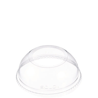 Dart® Open-Top Dome Lid for Plastic Cups, With 1.9