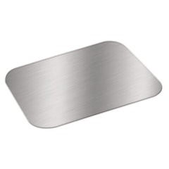 HFA® Foil Laminated Board Lid for Take Out Containers, 6.25 x 8.37, White/Silver, Paper, 500/Carton