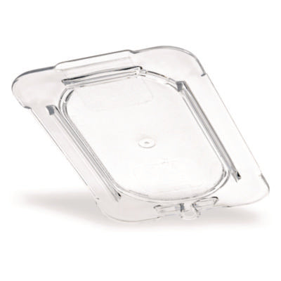 Carlisle StorPlus Polycarbonate Flat Universal Lid, 4.31 x 6.88 x 0.44, Clear, Plastic Storage Food Containers - Office Ready