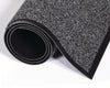 Crown Cross-Over™ Indoor Wiper/Scraper Mat, Olefin/Poly, 48 x 72, Gray Wiper Mats - Office Ready