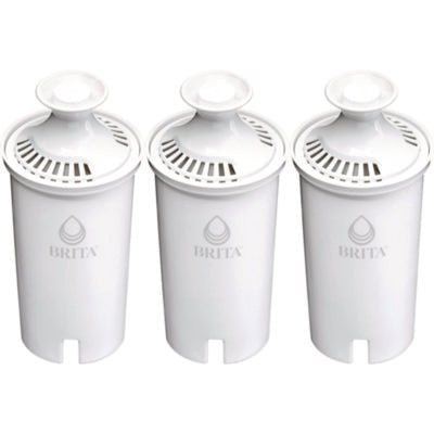 Brita® Replacement Water Filter for Pitchers, 3/Pack, 8 Packs/Carton Pitcher Water Filters - Office Ready