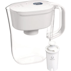 Brita® Classic Water Filter Pitcher, 40 oz, 5 Cups, Clear, 2/Carton