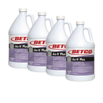 Betco® Ax-It Plus Floor Stripper, 1 gal Bottle, 4/Carton Floor Strippers - Office Ready