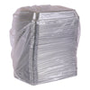 Eco-Products® Worldview™ 100% Recycled Content Lid, 10.82 x 10.71 x 1.83, Clear, Plastic, 200/Carton Takeout Food Containers - Office Ready