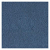 Boardwalk® Scrubbing Floor Pads, 13" Diameter, Blue, 5/Carton Scrub/Strip Floor Pads - Office Ready