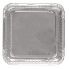 HFA® Square Cake Pan, 7.88 x 7.88 x 1.31, Silver, Aluminum, 500/Carton