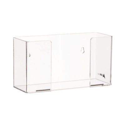 AdirMed Acrylic Glove Dispenser, Single Box Capacity, 10.2 x 3.5 x 5.3, Clear Single-Box Glove Dispensers - Office Ready