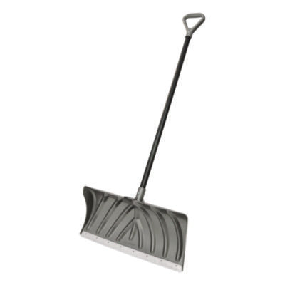 Suncast Commercial® Steel Core® Snow Pusher with Wear Strip, 24