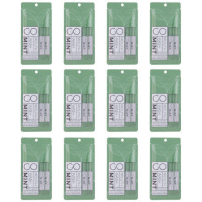 Go Mouthwash Individual Mouthwash Packets, Mint Flavor, 0.37 oz Packet, 5/Pack, 12 Packs/Box Mouthwashes - Office Ready