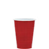 Dart® SOLO® Party Plastic Cold Drink Cups, 16 oz, Red, 24/Pack, 25 Packs/Carton Cold Drink Cups - Office Ready