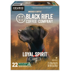 Black Rifle® Coffee Company Loyal Spirit Coffee K-Cups®, 22/Box