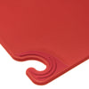 San Jamar® Saf-T-Grip Cutting Board, Plastic, 24 x 18, x 0.5, Red Cutting Boards - Office Ready