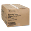 Pactiv Evergreen Laminated Foam Serving Tray, 18 x 14, White, 100/Carton Serving/Catering Food Containers - Office Ready
