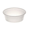 Pactiv Evergreen Plastic Portion Cup, 1.5 oz, Translucent, 125/Sleeve, 20 Sleeves/Carton Portion Cups - Office Ready