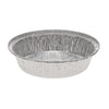 Pactiv Evergreen Aluminum Take-Out Container, 24 oz, 7" Diameter x 1.53" h, Silver, 250/Carton Takeout Food Containers - Office Ready