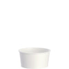 SOLO® Double Poly Paper Food Containers, 6 oz, 3.83" Diameter x 1.99" h, White, 1,000/Carton Takeout Food Containers - Office Ready