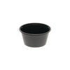 Pactiv Evergreen Plastic Portion Cup, 3.25 oz, Black, 3,000/Carton Portion Cups - Office Ready