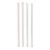 Pactiv Evergreen Giant Paper-Wrapped Straw, 10.25", Translucent, 1,800/Carton Wrapped Straws - Office Ready