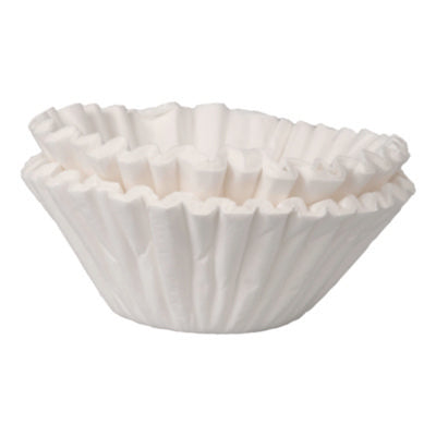 BUNN® Coffee/Tea Filters, Flat Bottom, 50/Pack, 60 Packs/Carton Paper Basket Coffee and Tea Filters - Office Ready