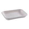 Eco-Products® WorldView Vanguard Rectangular Container, 12 oz, 7 x 4.75 x 1, Sugarcane Fiber, White, 400/Carton Takeout Food Containers - Office Ready