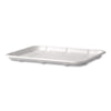Eco-Products® Meat & Produce Food Trays, 8.5 x 6.2 x 0.5, White, Sugarcane Fiber, 400/Carton Butcher Food Containers - Office Ready