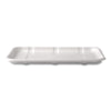 Eco-Products® Meat & Produce Food Trays, 8.5 x 6.2 x 0.5, White, Sugarcane Fiber, 400/Carton Butcher Food Containers - Office Ready