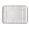 Eco-Products® Meat & Produce Food Trays, 8.5 x 6.2 x 0.5, White, Sugarcane Fiber, 400/Carton Butcher Food Containers - Office Ready
