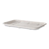 Eco-Products® Meat & Produce Food Trays, 8.5 x 6.2 x 0.5, White, Sugarcane Fiber, 400/Carton Butcher Food Containers - Office Ready