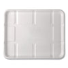 Eco-Products® Meat & Produce Food Trays, 10.52 x 8.5 x 0.5, White, Sugarcane Fiber, 300/Carton Butcher Food Containers - Office Ready