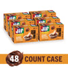 Jif To Go® Chocolate Peanut Butter, Chocolate, 1.1 oz Cups, 8 Cups/Pack, 6 Packs/Carton Nut Butter - Office Ready