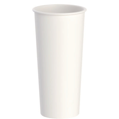 SOLO® Thermoguard Insulated Paper Hot Cups, 24 oz, White Sustainable Forest Design, 600/Carton Hot Drink Cups - Office Ready