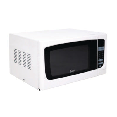 Avanti 1.4 Cubic Foot Electronic Microwave with Touch Pad, 1,000 Watts, White Microwave Ovens - Office Ready