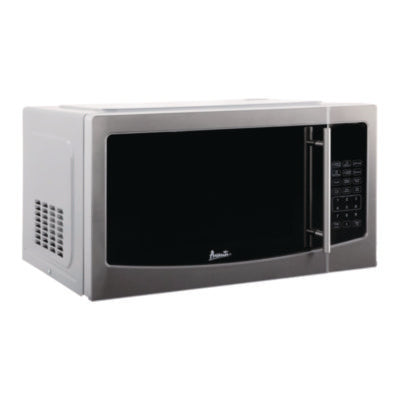 Avanti Compact, 1.1 cu ft, 1,000 W design., 1,000 W, Mirror-Finish Microwave Ovens - Office Ready