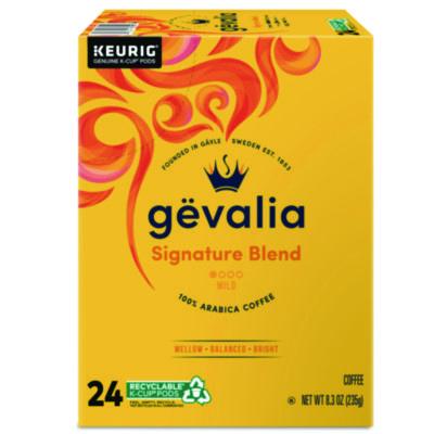 Gevalia® Kaffee Signature Blend K-Cups®, 24/Box Coffee K-Cups - Office Ready