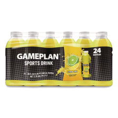 Niagara® Bottling Gameplan® Sports Drink, Lemon Lime, 20 oz Bottle, 24/Carton