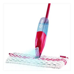 O-Cedar® ProMist MAX Spray Mop, Red/White/Gray Microfiber Head, 48" Red/Black/Gray Plastic Handle