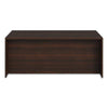 Alera® Seville Series Double Pedestal Desk, 72" x 36" x 29", Mahogany Pedestal Office Desks - Office Ready