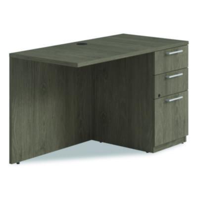 Alera® Seville Series Desk Return With Pedestal, Right, 48