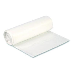 Boardwalk® High-Density Can Liners, 16 gal, 8 mic, 24 x 33, Natural, Perforated Roll, 1,000/Carton