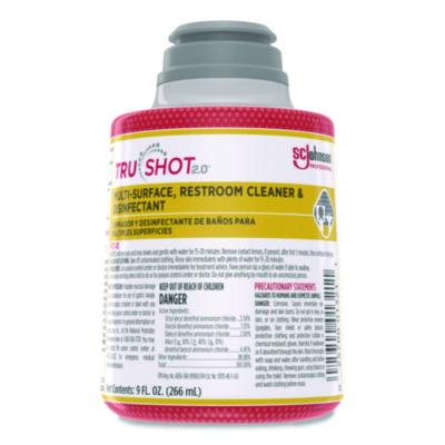 SC Johnson Professional® TruShot 2.0 Disinfectant Multisurface Cleaner, Fresh Scent, 9 oz Cartridge, 4/Carton Disinfectants/Cleaners - Office Ready