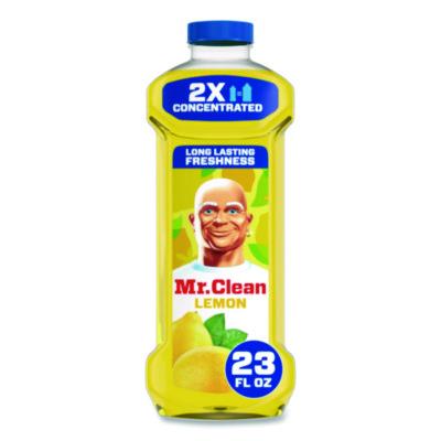 Mr. Clean® Multi-Surface Antibacterial Cleaner, Lemon Scent, 23 oz Bottle, 6/Carton Multipurpose Cleaners - Office Ready