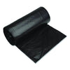 Pitt Plastics Eco Strong™ Can Liners, 60 gal, 1.35 mil, 38" x 58", Black, Perforated Roll, 100/Carton LDPE Waste Can Liners - Office Ready