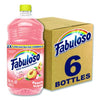 Fabuloso® Multi-Use Cleaner, Peach Scent, 56 oz Bottle, 6/Carton Multipurpose Cleaners - Office Ready