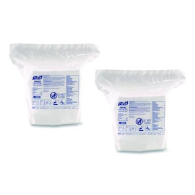 PURELL® Surface Multi-Purpose Disinfecting Wipes, 1-Ply, 5 x 7, Fresh Citrus, White, 2/Carton Cleaner/Detergent Wet Wipes - Office Ready