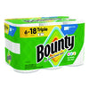 Bounty® Select-a-Size Kitchen Roll Paper Towels, 2-Ply, 5.9 x 11, White, 123 Sheets/Triple Roll, 6 Rolls/Carton Perforated Paper Towel Rolls - Office Ready
