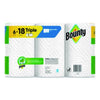 Bounty® Select-a-Size Kitchen Roll Paper Towels, 2-Ply, 5.9 x 11, White, 123 Sheets/Triple Roll, 6 Rolls/Carton Perforated Paper Towel Rolls - Office Ready