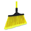 Nexstep Commercial Products MaxiSweep™ Angle Broom With Fiberglass Handle, 57" Overall Length, Yellow/Black Traditional Angled Brooms - Office Ready